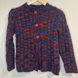Colorful Knit Women's Cardigan
